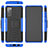 Custodia Silicone e Plastica Opaca Cover con Supporto per Samsung Galaxy S20 FE 5G