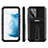 Custodia Silicone e Plastica Opaca Cover con Supporto per Samsung Galaxy S21 5G