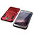 Custodia Silicone e Plastica Opaca Cover con Supporto per Samsung Galaxy S5 G900F G903F