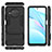 Custodia Silicone e Plastica Opaca Cover con Supporto per Xiaomi Mi 10i 5G