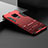 Custodia Silicone e Plastica Opaca Cover con Supporto R01 per Huawei Mate 20 X 5G Rosso