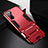 Custodia Silicone e Plastica Opaca Cover con Supporto R01 per Huawei P40 Lite 5G