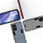 Custodia Silicone e Plastica Opaca Cover con Supporto R01 per Oppo F19 Pro+ Plus 5G