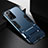 Custodia Silicone e Plastica Opaca Cover con Supporto R01 per Samsung Galaxy Note 20 Ultra 5G