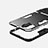 Custodia Silicone e Plastica Opaca Cover con Supporto R02 per Apple iPhone 11
