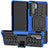 Custodia Silicone e Plastica Opaca Cover con Supporto R03 per Huawei P30 Pro