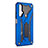 Custodia Silicone e Plastica Opaca Cover con Supporto R04 per Huawei Honor 20S Blu