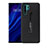 Custodia Silicone e Plastica Opaca Cover con Supporto T01 per Huawei P30 Pro Nero