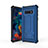 Custodia Silicone e Plastica Opaca Cover con Supporto T01 per Samsung Galaxy S10e