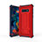 Custodia Silicone e Plastica Opaca Cover con Supporto T01 per Samsung Galaxy S10e Multicolore