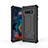 Custodia Silicone e Plastica Opaca Cover con Supporto T01 per Samsung Galaxy S10e Nero