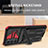 Custodia Silicone e Plastica Opaca Cover con Supporto YF1 per Samsung Galaxy S20 FE 5G