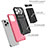 Custodia Silicone e Plastica Opaca Cover con Supporto YF2 per Apple iPhone 13 Pro