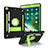 Custodia Silicone e Plastica Opaca Cover con Supporto YJ1 per Apple iPad 10.2 (2020) Verde