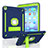 Custodia Silicone e Plastica Opaca Cover con Supporto YJ2 per Apple iPad Air 3 Blu