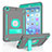 Custodia Silicone e Plastica Opaca Cover con Supporto YJ2 per Apple iPad Mini 2 Grigio Scuro