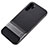 Custodia Silicone e Plastica Opaca Cover con Supporto Z01 per Huawei P30 Pro Grigio