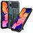 Custodia Silicone e Plastica Opaca Cover con Supporto ZJ1 per Samsung Galaxy A10