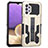 Custodia Silicone e Plastica Opaca Cover con Supporto ZJ1 per Samsung Galaxy A32 5G