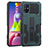 Custodia Silicone e Plastica Opaca Cover con Supporto ZJ1 per Samsung Galaxy M51