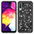 Custodia Silicone e Plastica Opaca Cover Fronte e Retro 360 Gradi Bling-Bling JX1 per Samsung Galaxy A50S