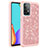 Custodia Silicone e Plastica Opaca Cover Fronte e Retro 360 Gradi Bling-Bling JX1 per Samsung Galaxy A52s 5G