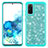 Custodia Silicone e Plastica Opaca Cover Fronte e Retro 360 Gradi Bling-Bling JX1 per Samsung Galaxy S20 5G