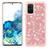Custodia Silicone e Plastica Opaca Cover Fronte e Retro 360 Gradi Bling-Bling JX1 per Samsung Galaxy S20 Plus 5G Oro Rosa