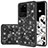 Custodia Silicone e Plastica Opaca Cover Fronte e Retro 360 Gradi Bling-Bling JX1 per Samsung Galaxy S20 Ultra