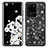 Custodia Silicone e Plastica Opaca Cover Fronte e Retro 360 Gradi Bling-Bling JX1 per Samsung Galaxy S20 Ultra 5G