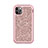 Custodia Silicone e Plastica Opaca Cover Fronte e Retro 360 Gradi Bling-Bling per Apple iPhone 11 Pro