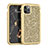 Custodia Silicone e Plastica Opaca Cover Fronte e Retro 360 Gradi Bling-Bling per Apple iPhone 11 Pro