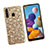 Custodia Silicone e Plastica Opaca Cover Fronte e Retro 360 Gradi Bling-Bling per Samsung Galaxy A21
