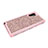 Custodia Silicone e Plastica Opaca Cover Fronte e Retro 360 Gradi Bling-Bling per Samsung Galaxy Note 10