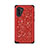Custodia Silicone e Plastica Opaca Cover Fronte e Retro 360 Gradi Bling-Bling per Samsung Galaxy Note 10