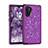 Custodia Silicone e Plastica Opaca Cover Fronte e Retro 360 Gradi Bling-Bling per Samsung Galaxy Note 10 5G