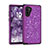 Custodia Silicone e Plastica Opaca Cover Fronte e Retro 360 Gradi Bling-Bling per Samsung Galaxy Note 10