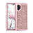 Custodia Silicone e Plastica Opaca Cover Fronte e Retro 360 Gradi Bling-Bling per Samsung Galaxy Note 10 Plus 5G