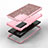 Custodia Silicone e Plastica Opaca Cover Fronte e Retro 360 Gradi Bling-Bling per Samsung Galaxy Note 20 Ultra 5G