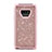 Custodia Silicone e Plastica Opaca Cover Fronte e Retro 360 Gradi Bling-Bling per Samsung Galaxy Note 9 Oro Rosa