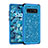 Custodia Silicone e Plastica Opaca Cover Fronte e Retro 360 Gradi Bling-Bling per Samsung Galaxy S10 5G