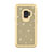 Custodia Silicone e Plastica Opaca Cover Fronte e Retro 360 Gradi Bling-Bling per Samsung Galaxy S9 Multicolore