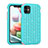 Custodia Silicone e Plastica Opaca Cover Fronte e Retro 360 Gradi Bling-Bling U01 per Apple iPhone 11