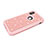 Custodia Silicone e Plastica Opaca Cover Fronte e Retro 360 Gradi Bling-Bling U01 per Apple iPhone X