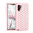 Custodia Silicone e Plastica Opaca Cover Fronte e Retro 360 Gradi Bling-Bling U01 per Samsung Galaxy Note 10