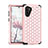 Custodia Silicone e Plastica Opaca Cover Fronte e Retro 360 Gradi Bling-Bling U01 per Samsung Galaxy Note 10