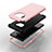 Custodia Silicone e Plastica Opaca Cover Fronte e Retro 360 Gradi Bling-Bling U01 per Samsung Galaxy Note 9