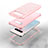 Custodia Silicone e Plastica Opaca Cover Fronte e Retro 360 Gradi Bling-Bling U01 per Samsung Galaxy S10