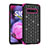 Custodia Silicone e Plastica Opaca Cover Fronte e Retro 360 Gradi Bling-Bling U01 per Samsung Galaxy S10 Nero