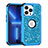 Custodia Silicone e Plastica Opaca Cover Fronte e Retro 360 Gradi Bling-Bling YJ1 per Apple iPhone 13 Pro Max
